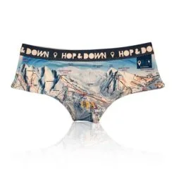 Hop & Down Boxer W Plan Des Pistes La Clusaz